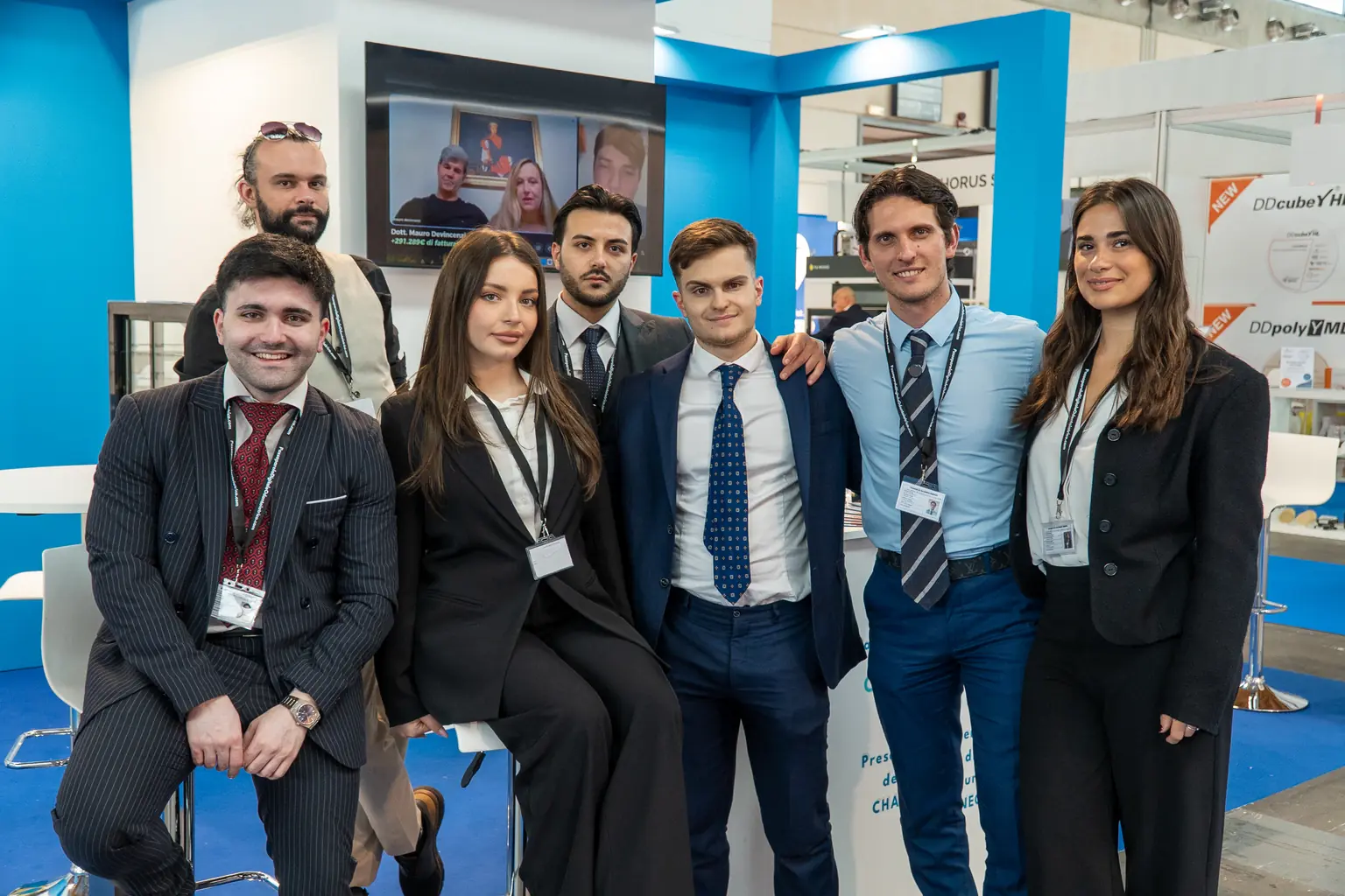 Il team di Fagiani Consulting a un evento di settore